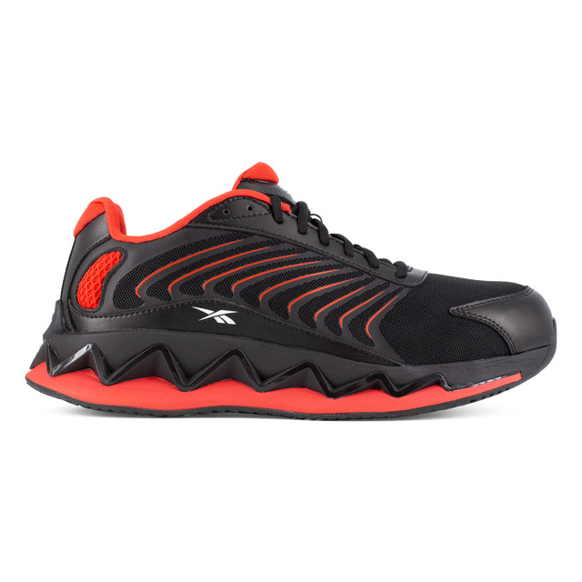 Reebok Zig Elusion Heritage #RB3223 Men's Zig Elusion Black & Red
